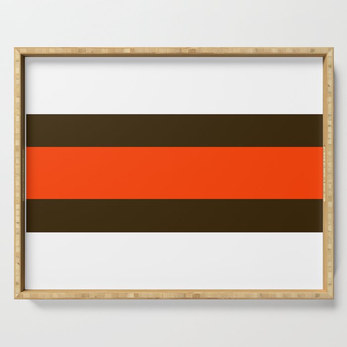 Cleveland Football Serving Tray Gallery Image 1