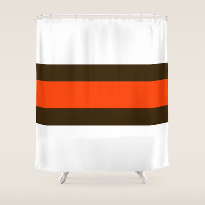 Cleveland Football Shower Curtain Gallery Image 1