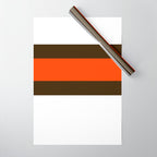 Cleveland Football Wrapping Paper Gallery Image 1