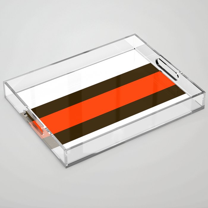 Cleveland Football Acrylic Tray Gallery Image 1