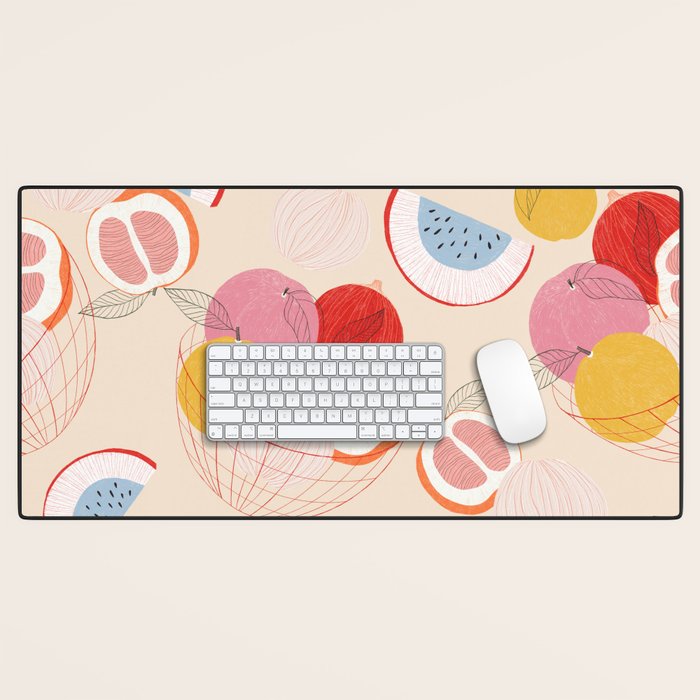 Tokyo japan fruit collection I Desk Mat Gallery Image 1