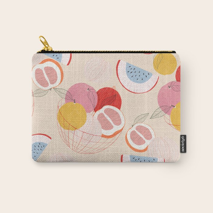 Tokyo japan fruit collection I Carry All Pouch Gallery Image 1