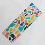 Original Painting by Ejaaz Haniff Acrylic Painting Abstract Art Shapes Pattern Fun Colorful Shapes Yoga Mat Gallery Image 1