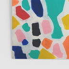 Original Painting by Ejaaz Haniff Acrylic Painting Abstract Art Shapes Pattern Fun Colorful Shapes Poster Gallery Image 3