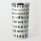 Wildlife Safari Dots blue Travel Mug Gallery Image 1