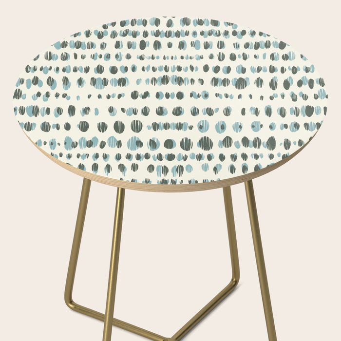 Wildlife Safari Dots blue Side Table Gallery Image 2