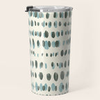 Wildlife Safari Dots blue Travel Mug Gallery Image 3