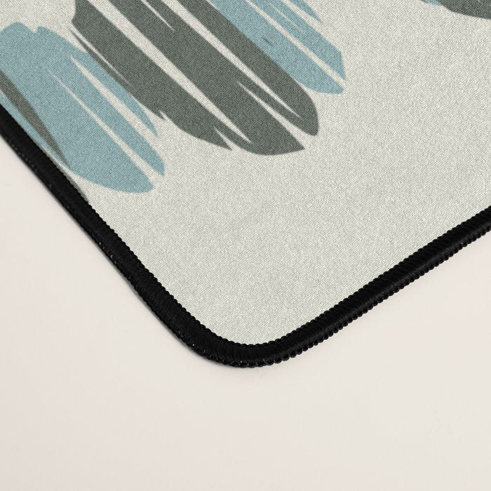 Wildlife Safari Dots blue Desk Mat Gallery Image 4