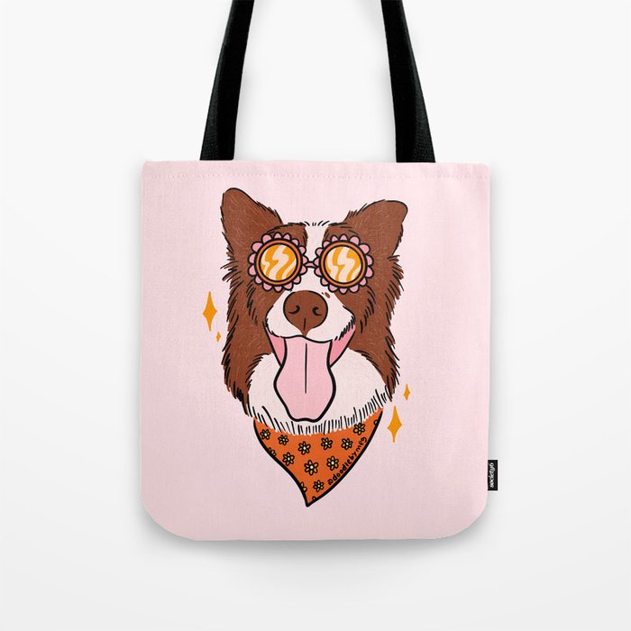 Summer Dog Tote Bag Gallery Image 1