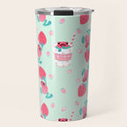 Strawberry poison milk 2 Travel Mug Gallery Image 1
