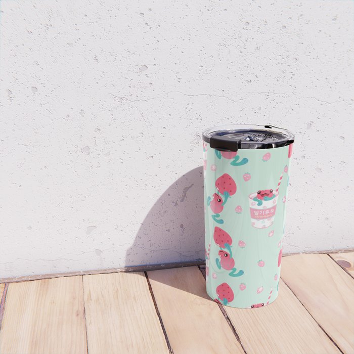 Strawberry poison milk 2 Travel Mug Gallery Image 4