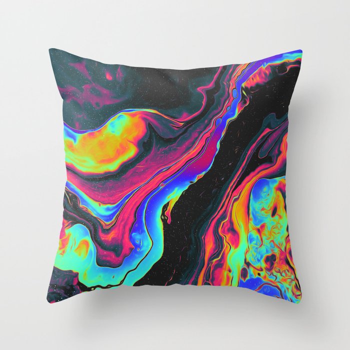 BATS IN THE ATTIC Throw Pillow Gallery Image 6