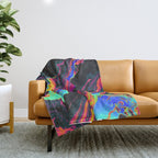 BATS IN THE ATTIC Throw Blanket Gallery Image 1