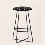 Swiss Cross Black Small Stool Gallery Image 1