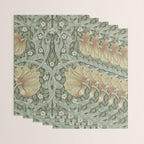 William Morris Vintage Pimpernel Green Bayleaf Manilla Wrapping Paper Gallery Image 3