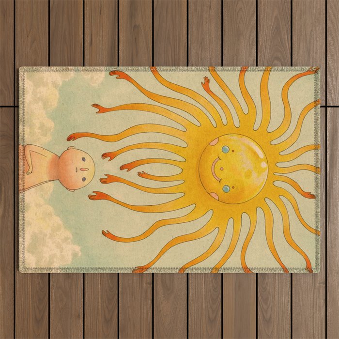 Summer Sun Outdoor Rug Gallery Image 1