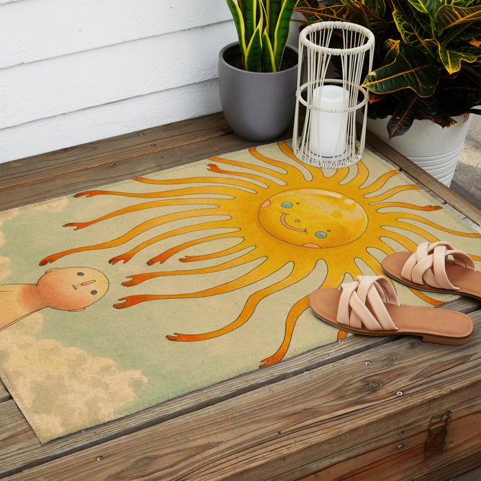 Summer Sun Outdoor Rug Gallery Image 2