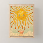 Summer Sun Mini Art Print Gallery Image 1