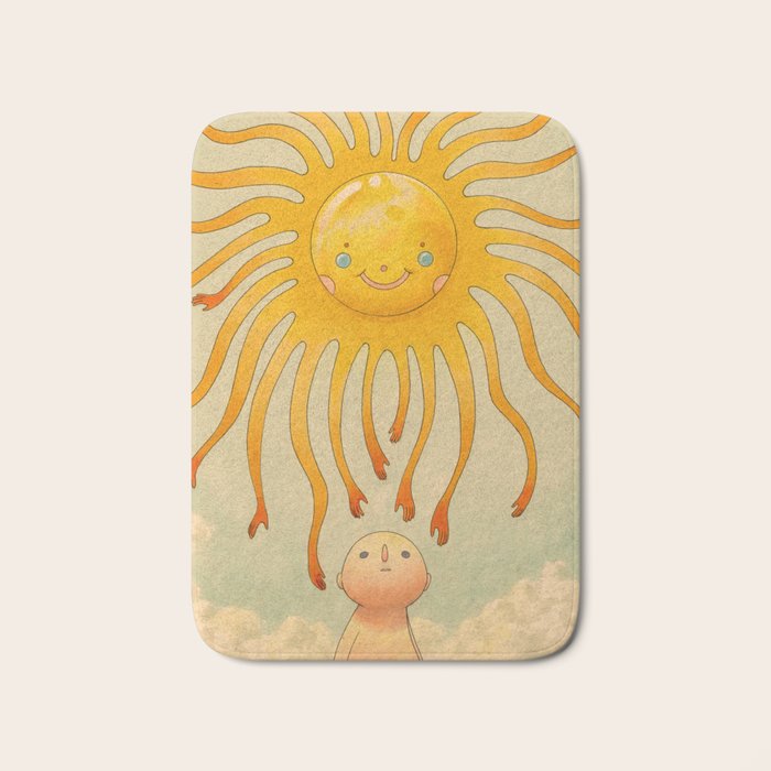 Summer Sun Bath Mat Gallery Image 1