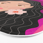 Woman Portrait - Dreams do come true  Bath Mat Gallery Image 3