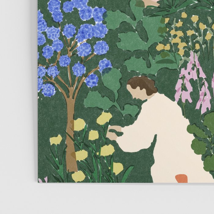 Ladies working in the garden Poster Gallery Image 3
