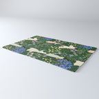Ladies working in the garden Rug Gallery Image 3