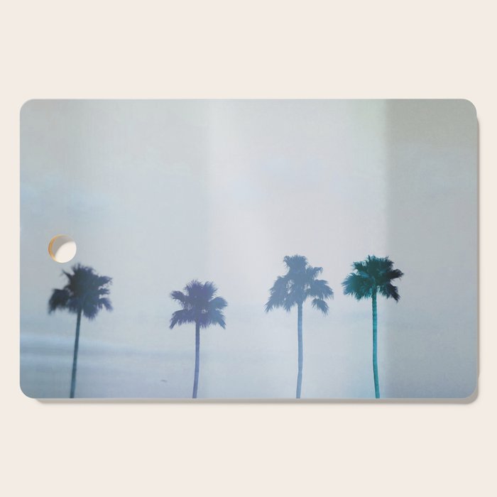 Four Palm Trees Cutting Board Gallery Image 1