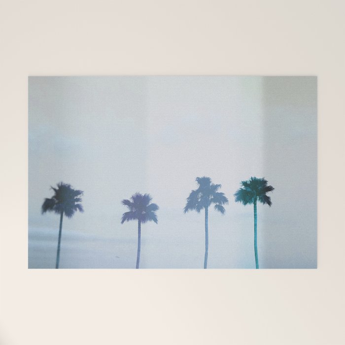 Four Palm Trees Welcome Mat Gallery Image 1