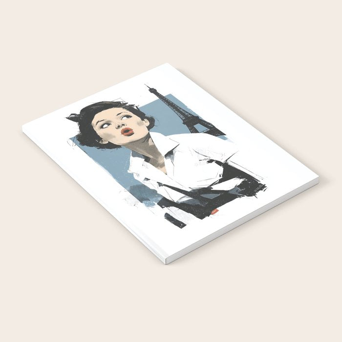 Parisian Glamour in Retro Style Notebook Gallery Image 2