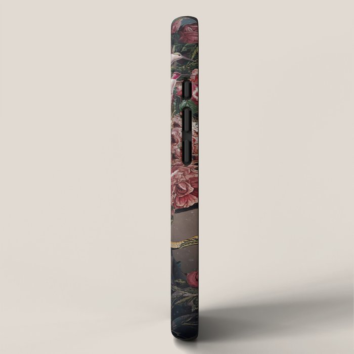 Flower skull iPhone Case Gallery Image 2