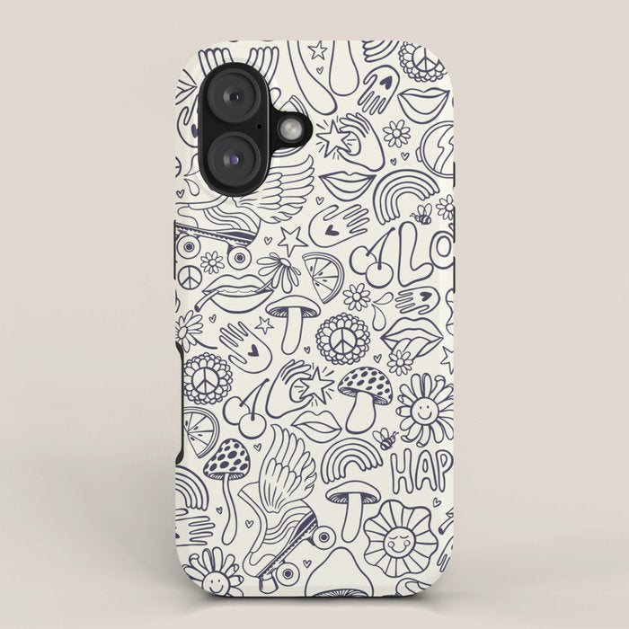 Love Happy iPhone Case Gallery Image 1