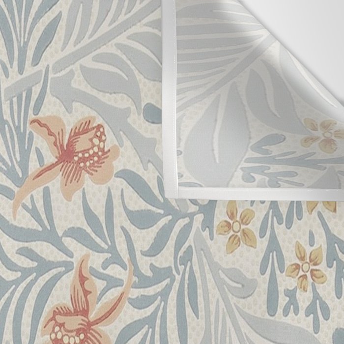 William Morris Larkspur Blue Slate Russet Wall Tapestry Gallery Image 3
