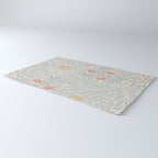 William Morris Larkspur Blue Slate Russet Rug Gallery Image 3