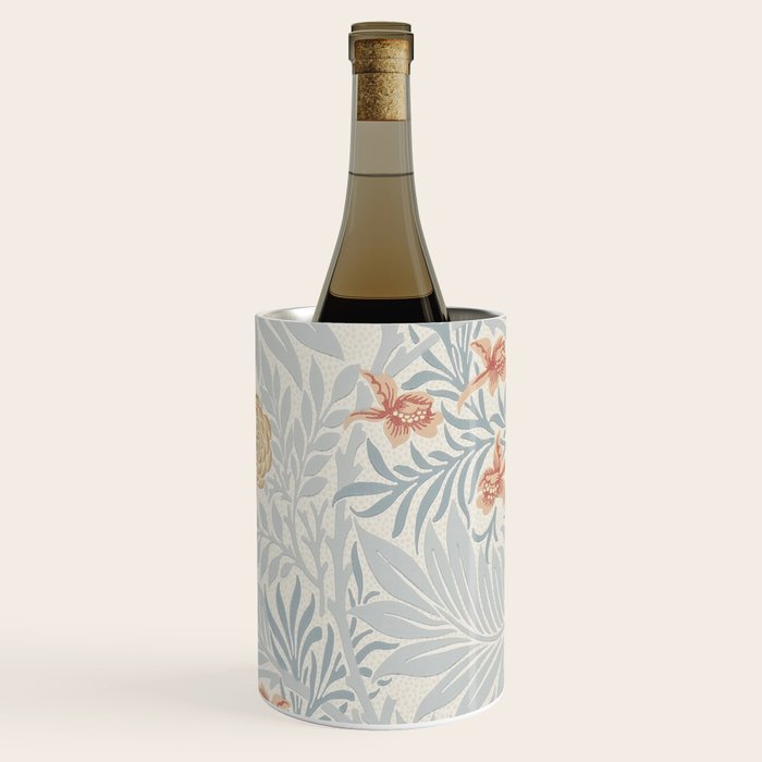 William Morris Larkspur Blue Slate Russet Wine Chiller Gallery Image 1