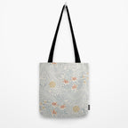 William Morris Larkspur Blue Slate Russet Tote Bag Gallery Image 2