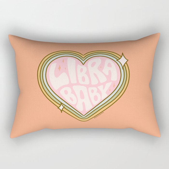 Libra Baby Rectangular Pillow Gallery Image 2