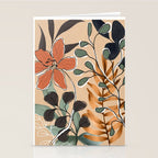Elegant Botanical Line Art 1 Stationery Card Gallery Image 2