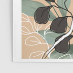 Elegant Botanical Line Art 1 Poster Gallery Image 3