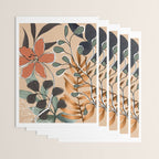Elegant Botanical Line Art 1 Wrapping Paper Gallery Image 3
