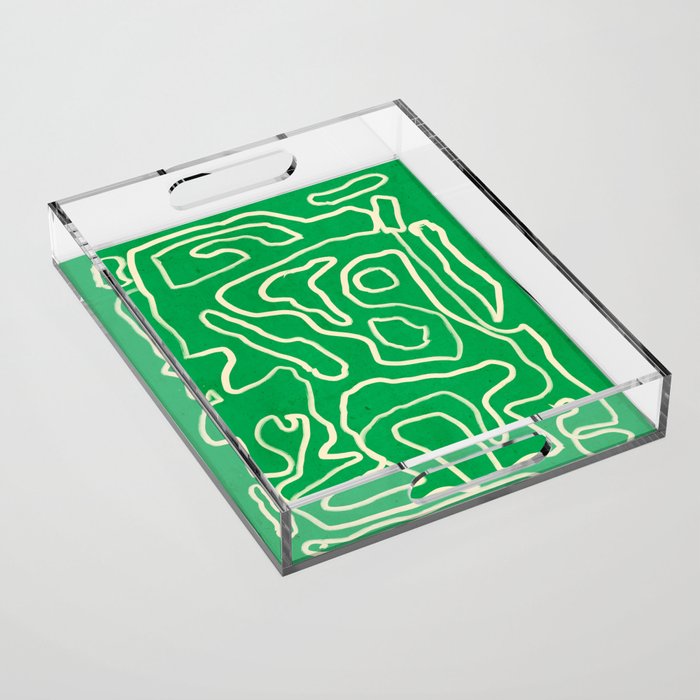 Abstract line art 151 Acrylic Tray Gallery Image 1