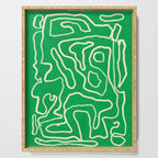 Abstract line art 151 Serving Tray Gallery Image 1