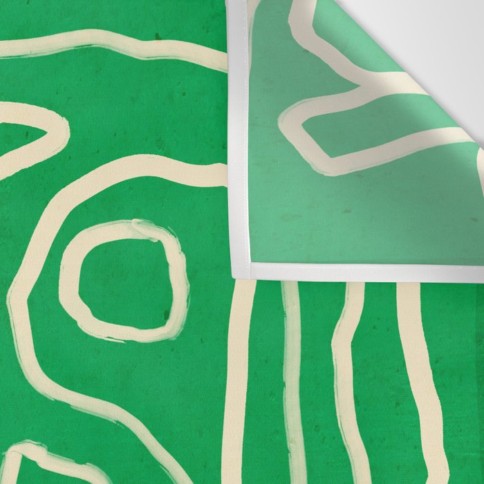 Abstract line art 151 Wall Tapestry Gallery Image 3