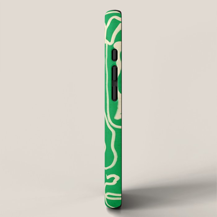 Abstract line art 151 iPhone Case Gallery Image 2