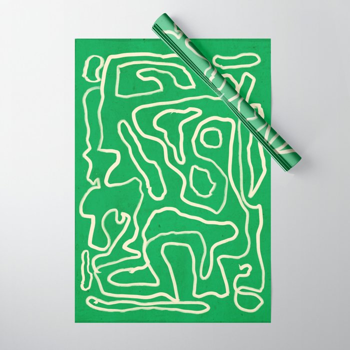 Abstract line art 151 Wrapping Paper Gallery Image 1