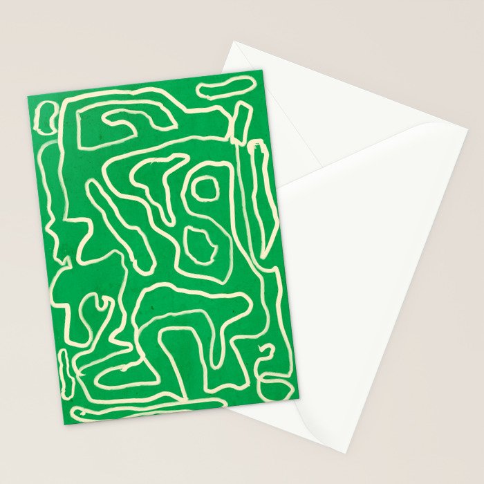 Abstract line art 151 Stationery Card Gallery Image 2