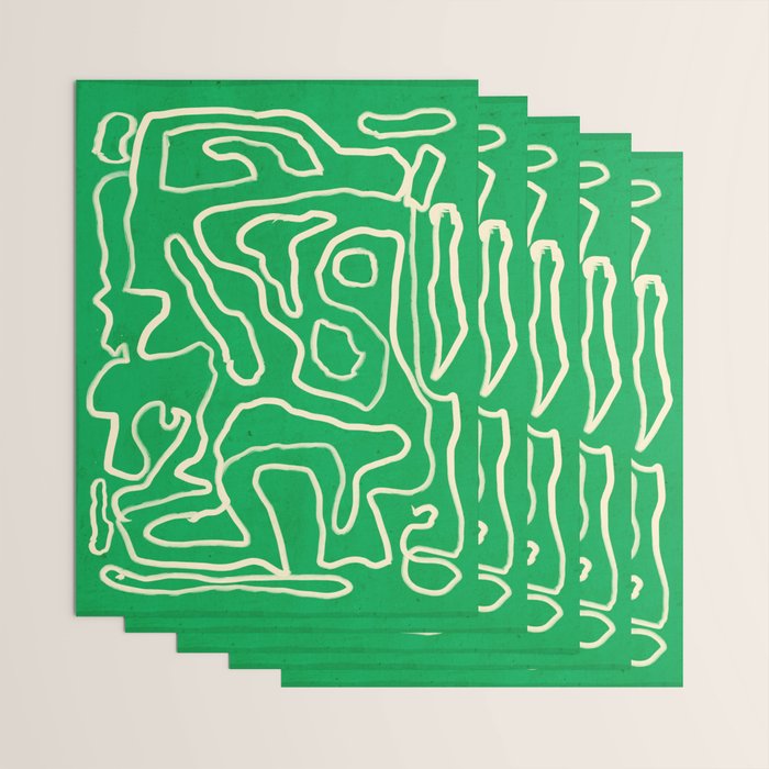 Abstract line art 151 Wrapping Paper Gallery Image 3