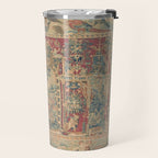 Antique Antwerp Grotesques Tapestry 16th Century  Travel Mug Gallery Image 2