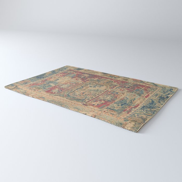 Antique Antwerp Grotesques Tapestry 16th Century  Rug Gallery Image 3