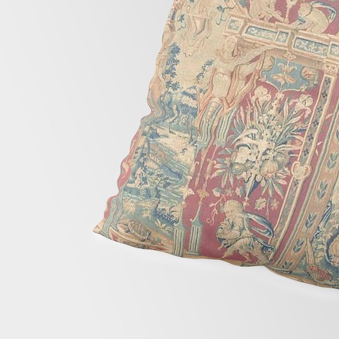 Antique Antwerp Grotesques Tapestry 16th Century  Pillow Sham Gallery Image 4