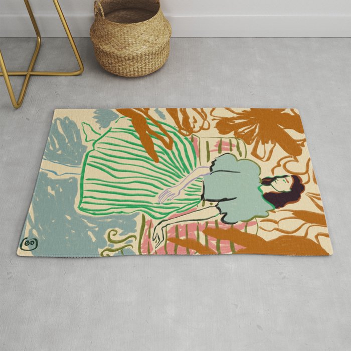 FIRST WARM DAY AFTER WINTER Rug Gallery Image 1